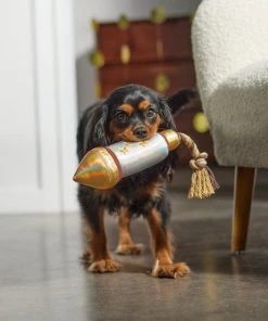 Frisco Firework Plush with Rope Squeaky Dog Toy -PetNest Shop 288480 PT3. SY630 V1638291301