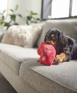 Frisco New Year's Eve Midnight Kiss Plush Squeaky Dog Toy -PetNest Shop 288482 PT3. SY630 V1638291887