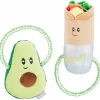 Frisco Healthy Snack Plush with Rope Dog Toy, 2 count 2 Frisco Healthy Snack Plush with Rope Dog Toy, 2 count -PetNest Shop 288901 MAIN. SY630 V1638290670