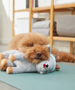 Frisco Yoga Goat Plush Squeaky Dog Toy -PetNest Shop 288907 PT3. SY630 V1638290429