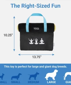 Frisco Yoga Mat Plush Squeaky Dog Toy -PetNest Shop 288923 PT1. SY630 V1640722911