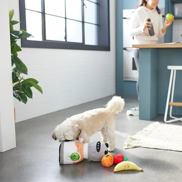 Frisco Blender Hide & Seek Puzzle Plush Squeaky Dog Toy 6 Frisco Blender Hide & Seek Puzzle Plush Squeaky Dog Toy - Image 4