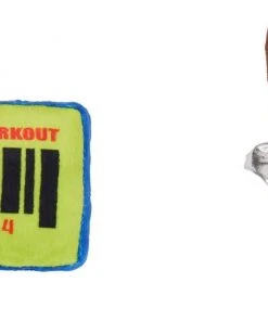 Frisco Protein Bar & Gym Membership Plush Cat Toy with Catnip -PetNest Shop 288951 PT2. SY630 V1638335189