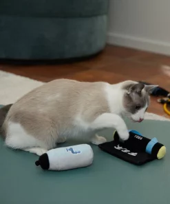 Frisco Yoga Mat & Water Bottle Plush Cat Toy with Catnip, 2 count -PetNest Shop 288955 PT3. SY630 V1638289648