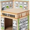 Frisco Yoga Studio Cardboard Cat House, 2-Story -PetNest Shop 288965 MAIN. SY630 V1638289769