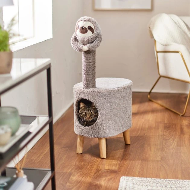 Frisco Animal Series Cat Condo, Sloth 3 Frisco Animal Series Cat Condo, Sloth