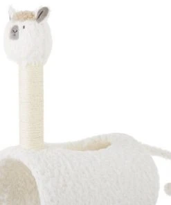 Frisco Animal Series Cat Tunnel with Scratching Post, Llama -PetNest Shop 289345 PT2. SY630 V1630680056