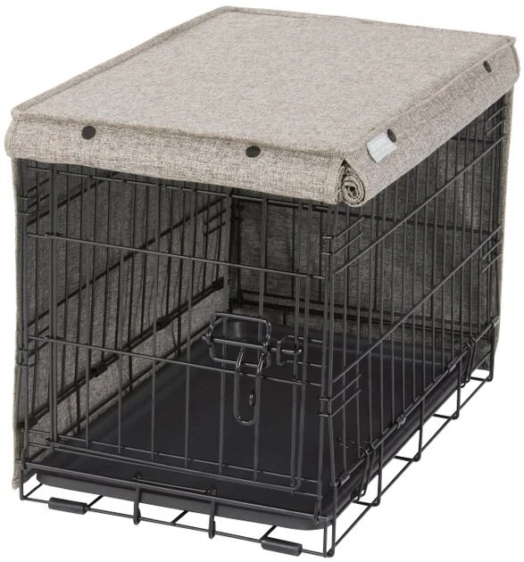 Frisco Faux linen Dog Crate Cover 7 Frisco Faux linen Dog Crate Cover - Image 5