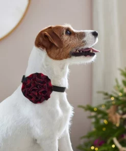 Frisco Removeable Collar Flower, Buffalo Check -PetNest Shop 289802 PT8. SY630 V1632187642