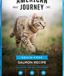 American Journey||Frisco American Journey Salmon Recipe Grain-Free Dry Food + Frisco Cat Tracks Butterfly Cat Toy -PetNest Shop 292634 PT1. SY630 V1620002225
