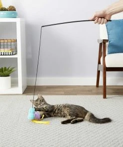 Fancy Feast||Frisco Fancy Feast Tender Feast Canned Food + Frisco Bird Teaser with Feathers Cat Toy, Blue -PetNest Shop 292976 PT5. SY630 V1620009422