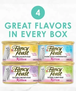 Fancy Feast||Frisco Fancy Feast Tender Feast Canned Food + Frisco Cat Tracks Butterfly Cat Toy -PetNest Shop 292978 PT2. SY630 V1620000748
