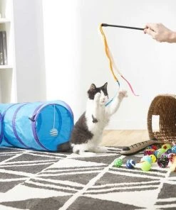 Frisco||Arm & Hammer Litter Frisco Plush, Teaser, Ball & Tri-Tunnel Toy with Catnip + Arm & Hammer Litter Clump & Seal Multi-Cat Scented Clumping Clay Cat Litter -PetNest Shop 293064 PT2. SY630 V1619982720