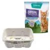 Nature's Miracle||Frisco Nature's Miracle Disposable Litter Box + Frisco Summer Clean Scented Non-Clumping Crystal Cat Litter -PetNest Shop 293376 MAIN. SY630 V1620009142
