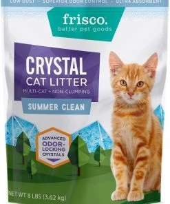 Nature's Miracle||Frisco Nature's Miracle Disposable Litter Box + Frisco Summer Clean Scented Non-Clumping Crystal Cat Litter -PetNest Shop 293376 PT4. SY630 V1619997739