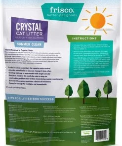Nature's Miracle||Frisco Nature's Miracle Disposable Litter Box + Frisco Summer Clean Scented Non-Clumping Crystal Cat Litter -PetNest Shop 293376 PT5. SY630 V1619990538