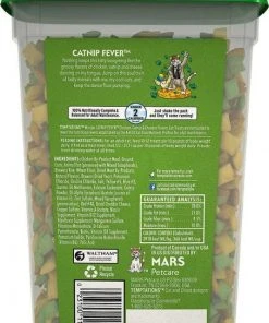 Temptations||Frisco Temptations Mixups Catnip Fever Treats + Frisco Bird Teaser with Feathers Cat Toy, Blue -PetNest Shop 293912 PT2. SY630 V1620088332