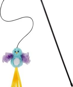 Temptations||Frisco Temptations Mixups Catnip Fever Treats + Frisco Bird Teaser with Feathers Cat Toy, Blue -PetNest Shop 293912 PT4. SY630 V1620087427