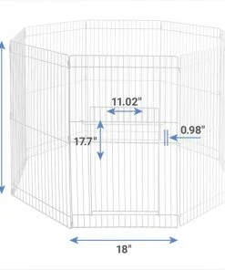 Frisco Wire Small Pet Playpen with Door, 29-in 8 Frisco Wire Small Pet Playpen with Door, 29-in -PetNest Shop 297215 PT1. SY630 V1635887946
