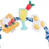Frisco Brunch Breakfast Favorites Plush with Rope Squeaky Dog Toy -PetNest Shop 297236 MAIN. SY630 V1642086174