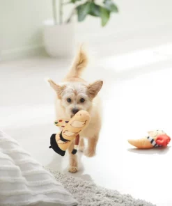 Frisco Brunch French Croissant & Baguette Plush Squeaky Dog Toy, 2 count -PetNest Shop 297244 PT2. SY630 V1642089104