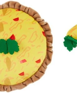 Frisco Brunch Quiche 2-in-1 Plush Squeaky Dog Toy -PetNest Shop 297248 PT2. SY630 V1642088999