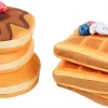Frisco Brunch Pancake & Waffle Plush Squeaky Dog Toy, 2 count -PetNest Shop 297250 MAIN. SY630 V1642086688