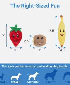 Frisco Brunch Acai Bowl Hide & Seek Puzzle Plush Squeaky Dog Toy -PetNest Shop 297268 PT2. SY630 V1643916713