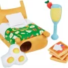 Frisco Brunch Breakfast in Bed Hide & Seek Puzzle Plush Squeaky Dog Toy -PetNest Shop 297282 MAIN. SY630 V1642086232