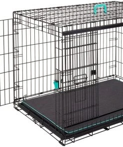 Frisco Heavy Duty Enhanced Lock Sliding Double Door Fold & Carry Wire Dog Crate & Mat Kit 15 Frisco Heavy Duty Enhanced Lock Sliding Double Door Fold & Carry Wire Dog Crate & Mat Kit -PetNest Shop 297461 PT6. SY630 V1633115281