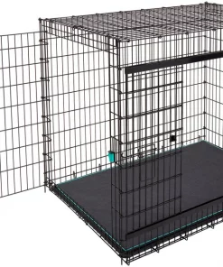Frisco Heavy Duty Enhanced Lock Sliding Double Door Fold & Carry Wire Dog Crate & Mat Kit, 54 inch 15 Frisco Heavy Duty Enhanced Lock Sliding Double Door Fold & Carry Wire Dog Crate & Mat Kit, 54 inch -PetNest Shop 297463 PT6. SY630 V1633115115