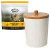 American Journey||Frisco American Journey 100% Chicken Freeze-Dried Grain-Free Cat Treats + Frisco Melamine Dog & Cat Treat Jar with Bamboo Lid, 8 Cups -PetNest Shop 297660 MAIN. SY630 V1623338973
