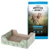 American Journey||Frisco American Journey Salmon Recipe Grain-Free Dry Cat Food, 12-lb bag + Frisco Step-In Cat Scratcher Toy with Catnip, Tropical Palms -PetNest Shop 297820 MAIN. SY630 V1623252743