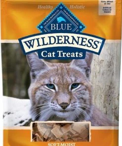 Blue Buffalo||Frisco Blue Buffalo Wilderness Chicken & Turkey Grain-Free Cat Treats, 2-oz bag + Frisco Bird Teaser with Feathers Cat Toy, Purple -PetNest Shop 297848 PT1. SY630 V1621270636