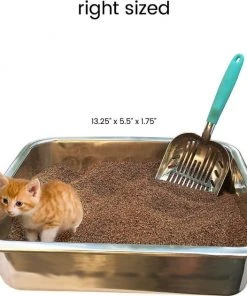 DurAnimals||Frisco DurAnimals DuraScoop Original Cat Litter Scoop, Color Varies + Frisco Flip Top Hooded Corner Cat Litter Box, Large, 21-in -PetNest Shop 297968 PT3. SY630 V1621305450