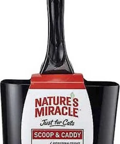 Nature's Miracle||Frisco Nature's Miracle Just For Cats Litter Scoop & Caddy + Frisco High Sided Cat Litter Box, Navy, Extra Large 24-in -PetNest Shop 297978 PT1. SY630 V1621305432