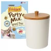 Friskies||Frisco Friskies Party Mix Natural Yums with Real Tuna Cat Treats, 6-oz bag + Frisco Melamine Dog & Cat Treat Jar with Bamboo Lid, 8 Cups