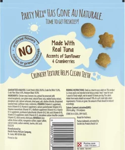 Friskies||Frisco Friskies Party Mix Natural Yums with Real Tuna Cat Treats, 6-oz bag + Frisco Melamine Dog & Cat Treat Jar with Bamboo Lid, 8 Cups -PetNest Shop 298044 PT2. SY630 V1621261980