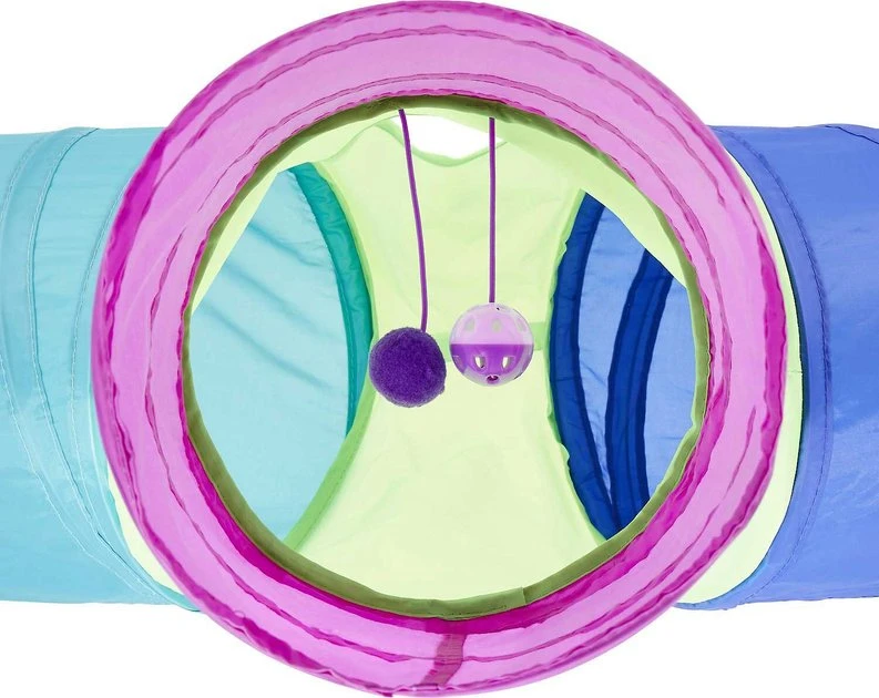 Hartz||Frisco Hartz Delectables Stew Chicken & Tuna Lickable Cat Treat, 1.4-oz, case of 12 + Frisco Peek-a-Boo Cat Chute Cat Toy, Colorful Tri-Tunnel 9 Hartz||Frisco Hartz Delectables Stew Chicken & Tuna Lickable Cat Treat, 1.4-oz, case of 12 + Frisco Peek-a-Boo Cat Chute Cat Toy, Colorful Tri-Tunnel - Image 7