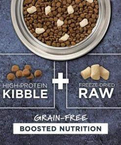 Instinct||Frisco Instinct Raw Boost Grain-Free Recipe with Real Chicken & Freeze-Dried Raw Coated Pieces Dry Cat Food, 10-lb bag + Frisco Refillable Catnip Cat Toy, Brown Squirrel -PetNest Shop 298152 PT3. SY630 V1623201741