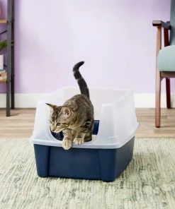 Frisco||IRIS Frisco Plastic Litter Scooper with Caddy + IRIS Open Top Litter Box with Shield -PetNest Shop 298166 PT6. SY630 V1623202669