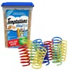 Temptations||Frisco Temptations Mixups Surfers' Delight Cat Treats, 16-oz tub + Frisco Colorful Springs Cat Toy, 10 count -PetNest Shop 298532 MAIN. SY630 V1623348146