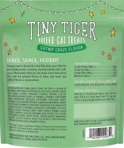 Tiny Tiger||Frisco Tiny Tiger Catnip Craze Flavor Filled Cat Treats, 16-oz bag + Frisco Melamine Dog & Cat Treat Jar with Bamboo Lid, 8 Cups -PetNest Shop 298558 PT2. SY630 V1623193675