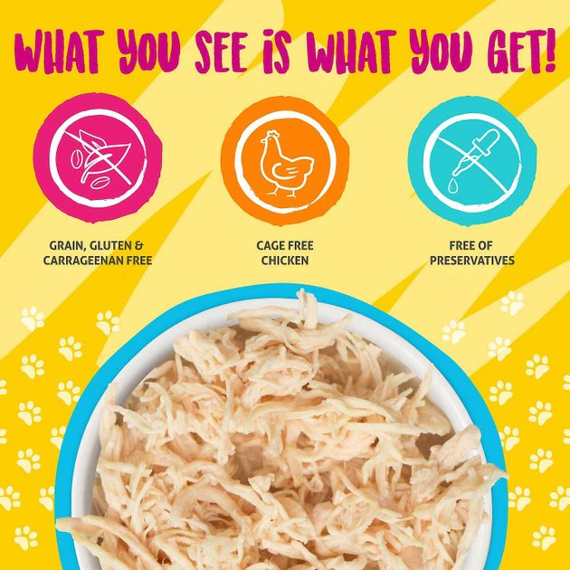 Weruva||Frisco Weruva Paw Lickin' Chicken in Gravy Grain-Free Canned Cat Food, 3-oz, case of 24 + Frisco Refillable Catnip Cat Toy, Brown Squirrel 5 Weruva||Frisco Weruva Paw Lickin' Chicken in Gravy Grain-Free Canned Cat Food, 3-oz, case of 24 + Frisco Refillable Catnip Cat Toy, Brown Squirrel - Image 3