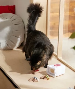 Frisco Fortune Cookie Plush Cat Toy with Catnip, 3 pack -PetNest Shop 298909 PT3. SY630 V1640269104