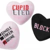 Frisco Anti-Valentine Hearts Plush Squeaky Dog Toy, 3 count -PetNest Shop 298917 MAIN. SY630 V1637693936