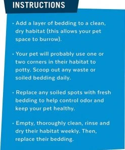 Frisco High Sided Litter Box + Small Animal Bedding, White -PetNest Shop 301936 PT7. SY630 V1644978401