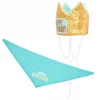 Frisco Birthday Bandana, X-Small/Small + Dog & Cat Crown, X-Small/Small -PetNest Shop 302372 MAIN. SY630 V1633072872