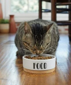 Frisco Ceramic Dog & Cat Water + Food Bowl with Wood Base -PetNest Shop 302414 PT7. SY630 V1623075756