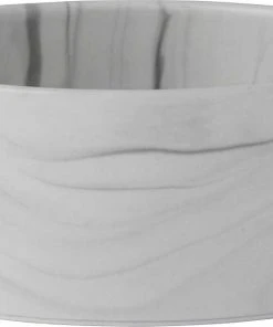 Frisco Marble Design Non-skid Ceramic Dog Bowl + Treat Jar with Wood Lid, 3.75 Cups -PetNest Shop 302482 PT1. SY630 V1623044847